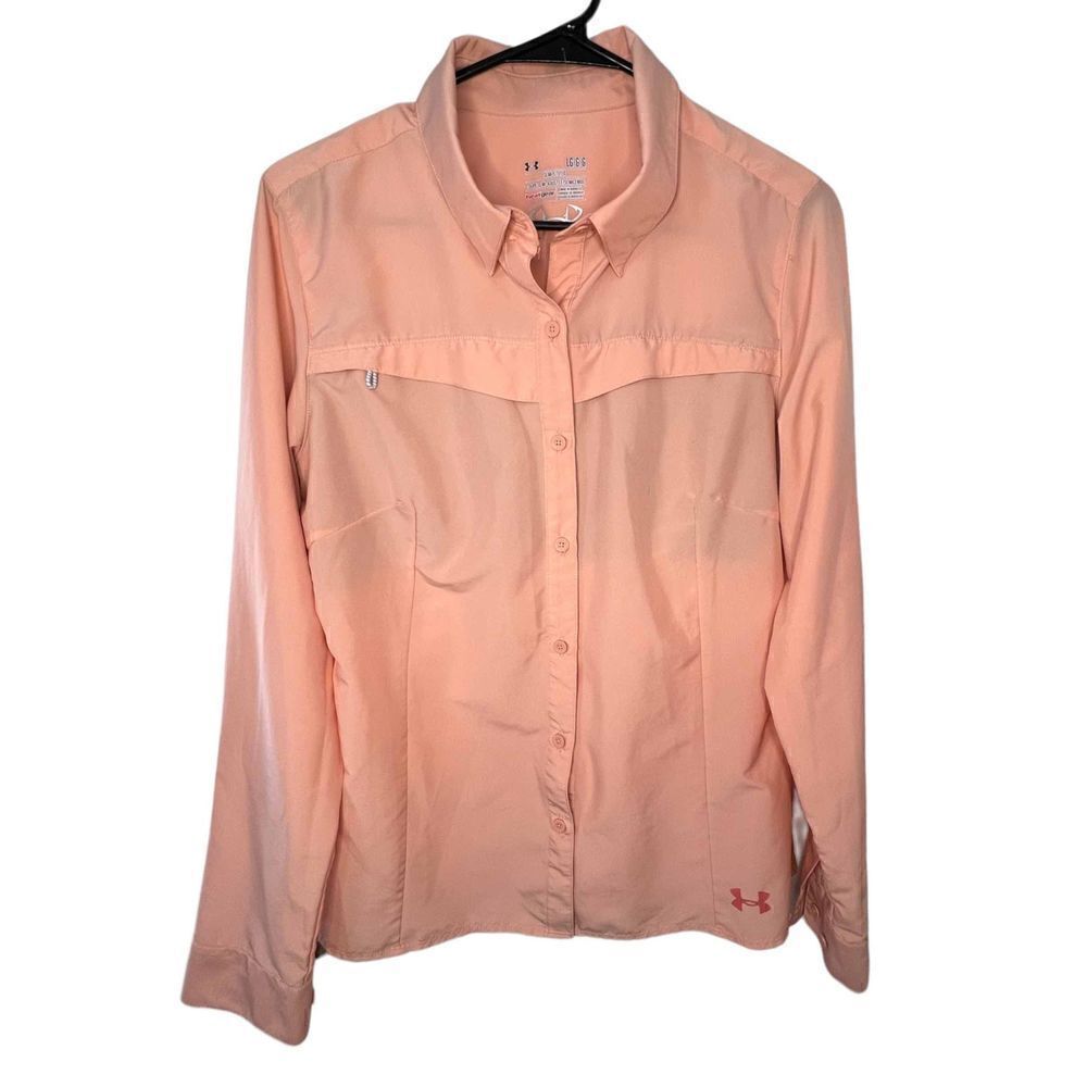 Under Armor Button Up Long Sleeve Blouse